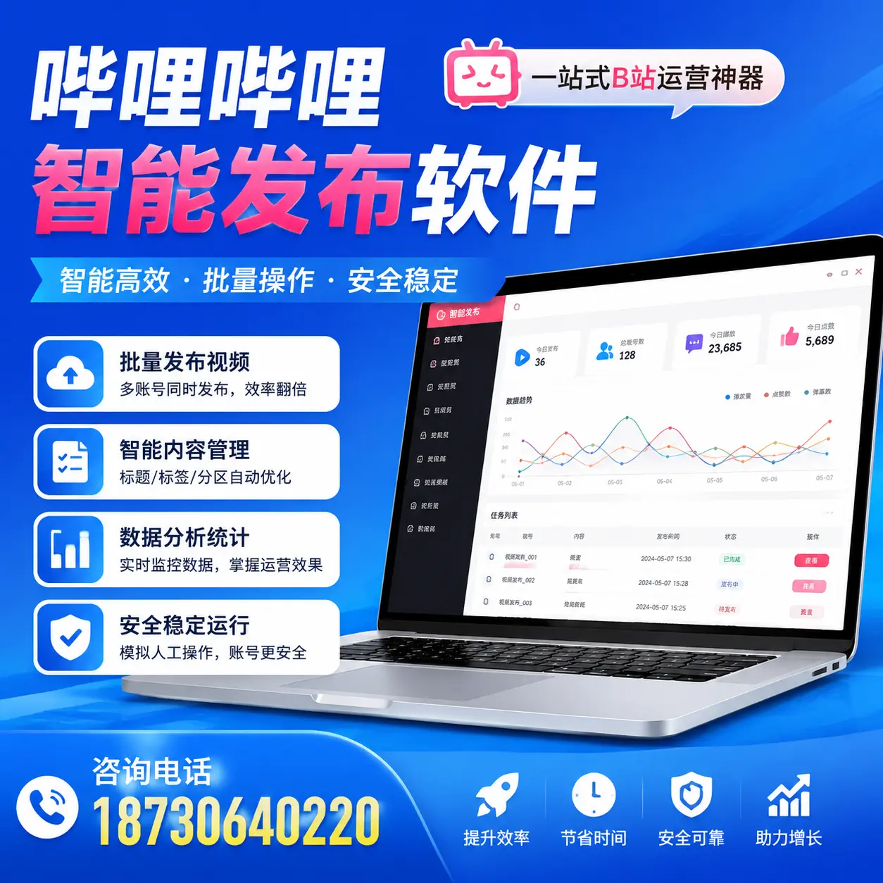 如何通过哔哩哔哩智能发布软件提升 西双版纳 企业曝光率